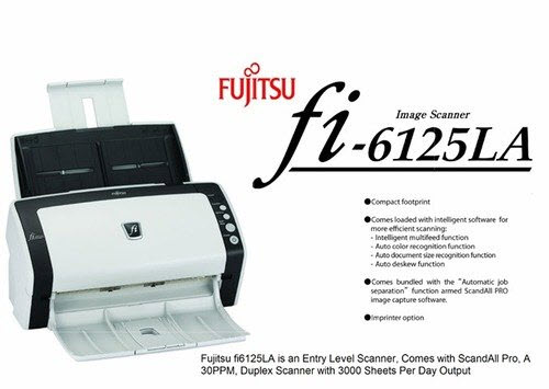 Hướng dẫn cài đặt & sử dụng máy Scan Fujitsu Fi-6125, 6130